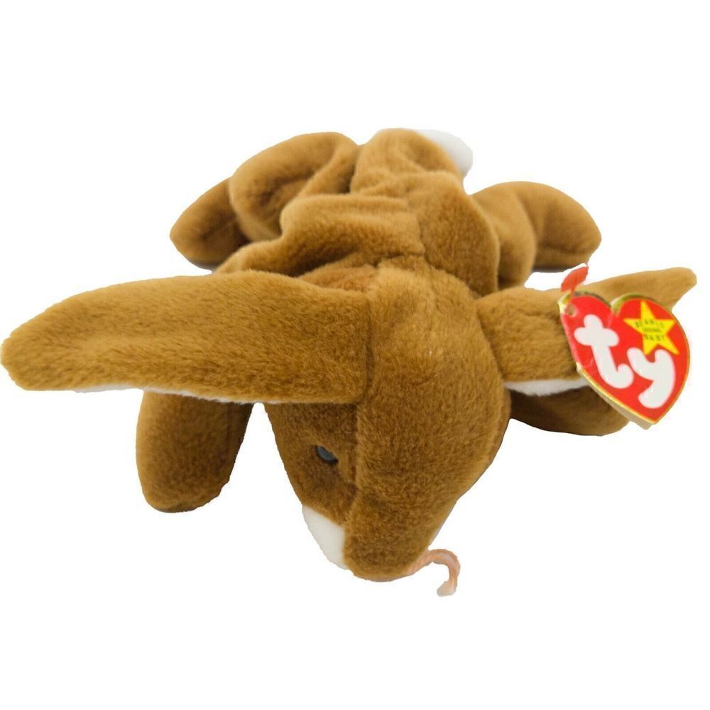 4th Generation Tag, Retired, Ty Ears (tan bunny)